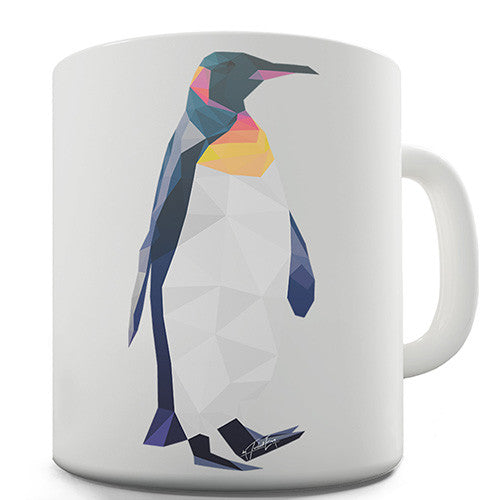 Geometric Penguin Novelty Mug