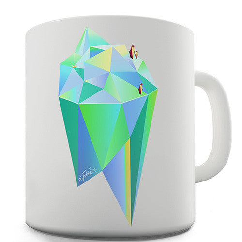 Penguins On An Iceberg Novelty Mug