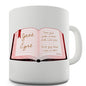 Jane Eyre Funny Summary Novelty Mug