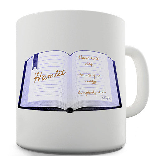 Hamlet Funny Summary Novelty Mug