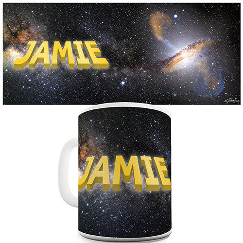 Name Galaxy Space Personalised Mug