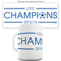 LCFC Champions Novelty Mug