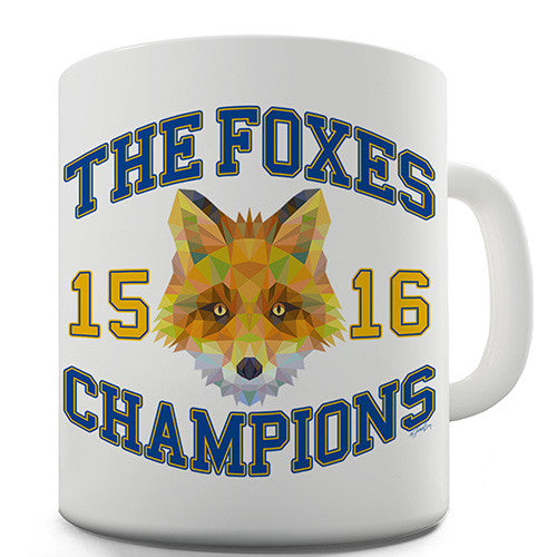 The Foxes Champions Novelty Mug