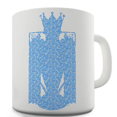 LCFC Champions Silhouette Novelty Mug