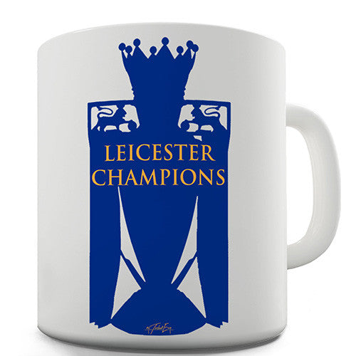 Leicester Champions Cup Novelty Mug