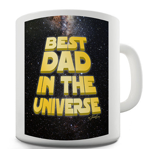 Best Dad In The Universe Novelty Mug