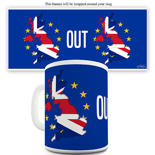 Brexit Out Novelty Mug