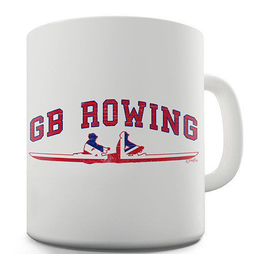 Great Britain Rowing Novelty Mug