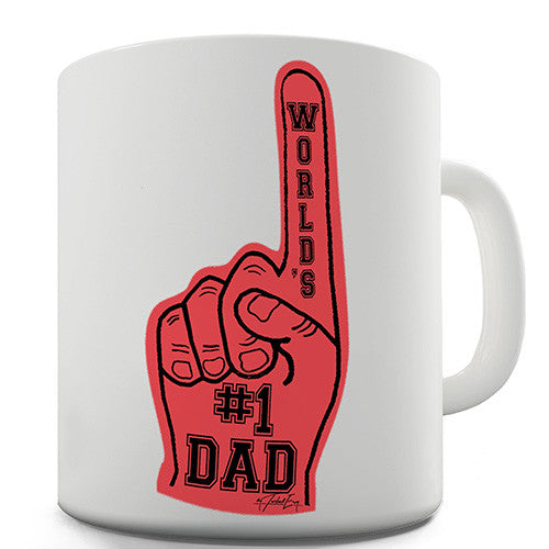 World's Number One Dad Novelty Mug
