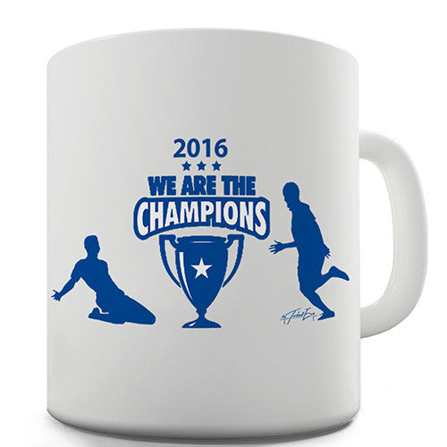 LCFC 2016 We Are The Champions Novelty Mug