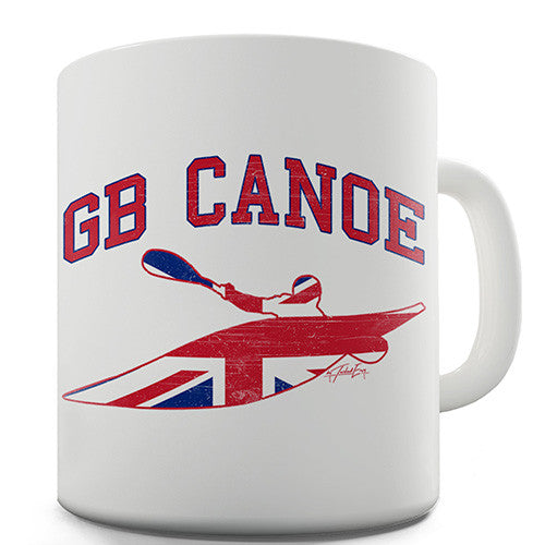 GB Canoe Novelty Mug