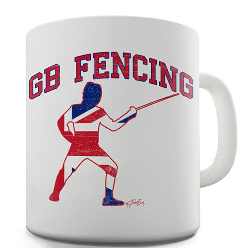 GB Fencing Novelty Mug