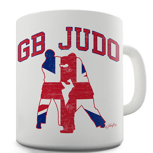 GB Judo Novelty Mug