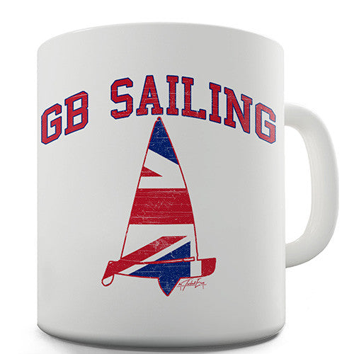 GB Sailing Novelty Mug