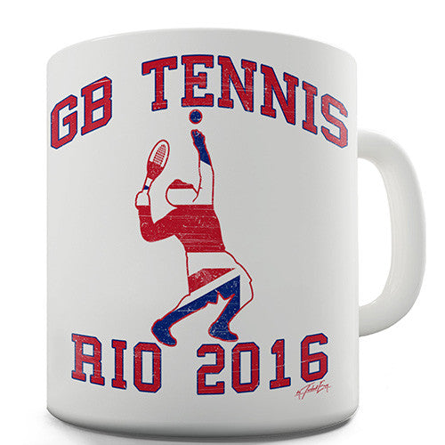 GB Tennis Novelty Mug