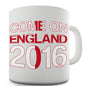 Come On England 2016 Novelty Mug