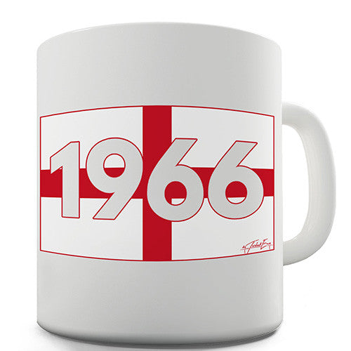 St Georges Cross Flag 1966 Novelty Mug