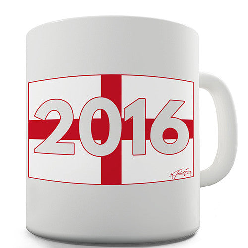 St Georges Cross Flag 2016 Novelty Mug