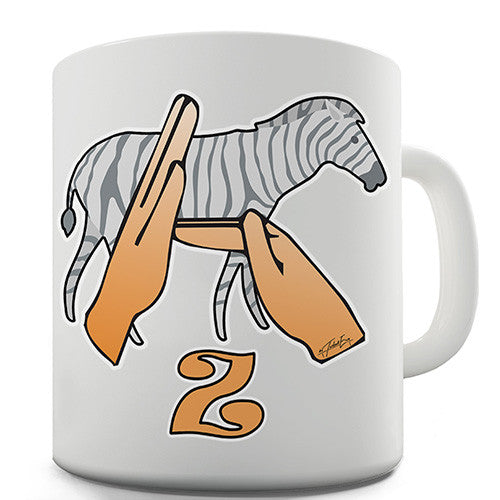 Sign Language Letter Z Novelty Mug