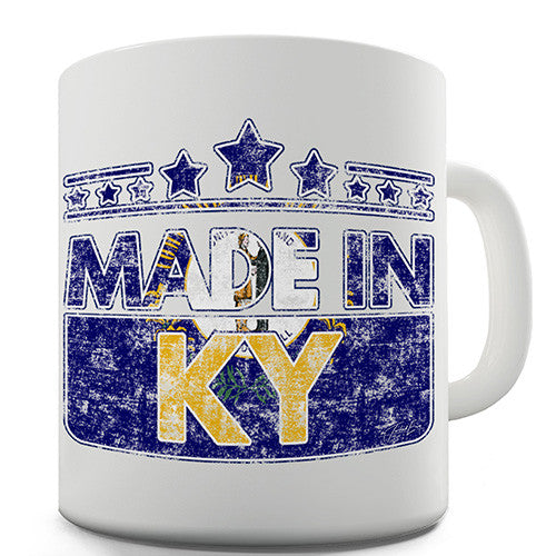 Made In KY Kentucky Novelty Mug