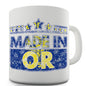 Made In OR Oregon Novelty Mug