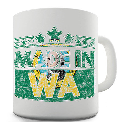 Made In WA Washington Novelty Mug