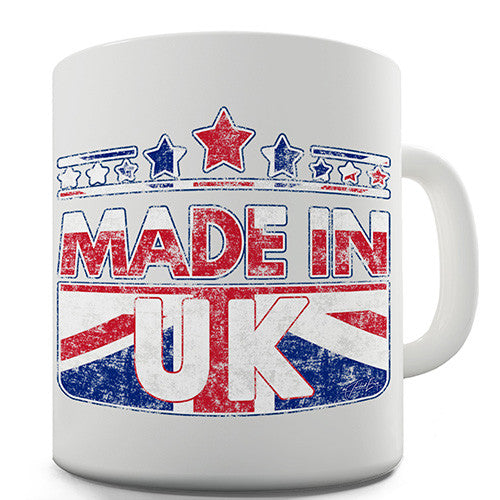 Made In UK United Kingdom Novelty Mug