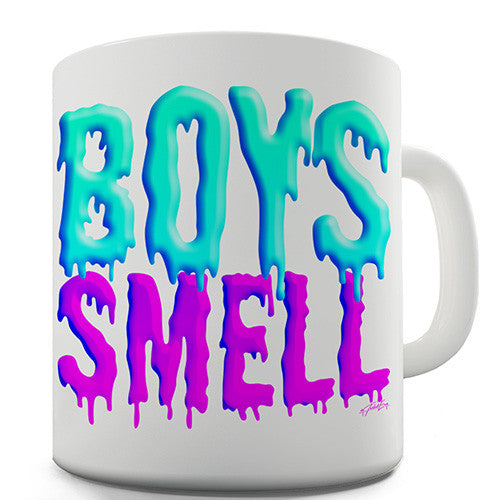 Boys Smell Novelty Mug