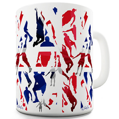 GB 2016 Basketball Silhouette Novelty Mug