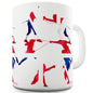 GB 2016 Fencing Silhouette Novelty Mug