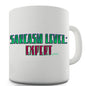 Sarcasm Level Expert Novelty Mug