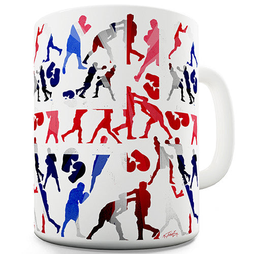 GB 2016 Boxing Silhouette Novelty Mug