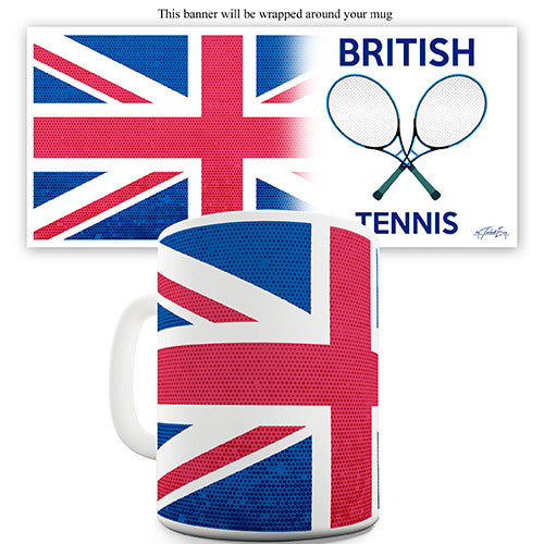 British Tennis Novelty Mug