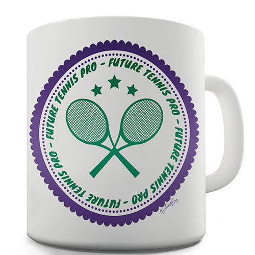 Future Tennis Pro Novelty Mug