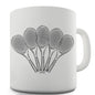 Tennis Rackets Novelty Mug