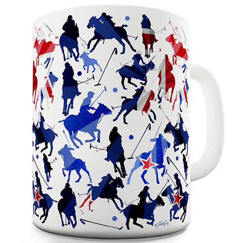 New Zealand Polo Collage Novelty Mug