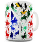 South Africa Polo Collage Novelty Mug