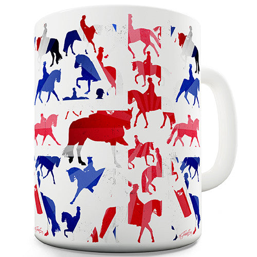 GB 2016 Dressage Silhouette Novelty Mug