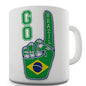 Go Brazil! Novelty Mug