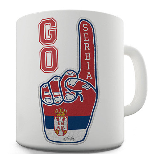 Go Serbia! Novelty Mug