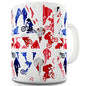 GB BMX Silhouette Novelty Mug