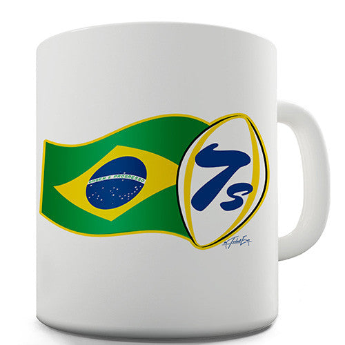 Rugby 7s Brazil Novelty Mug