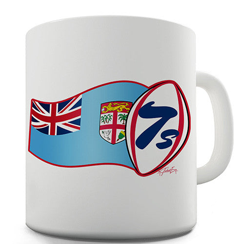 Rugby 7s Fiji Novelty Mug