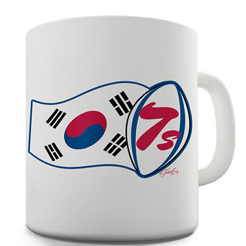 Rugby 7s South Korea Novelty Mug