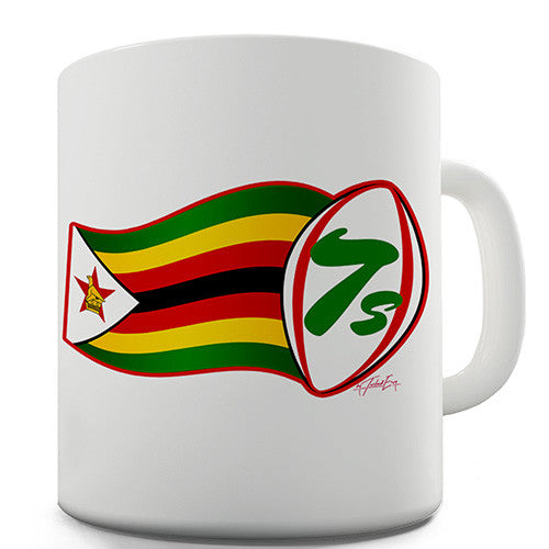 Rugby 7s Zimbabwe Novelty Mug