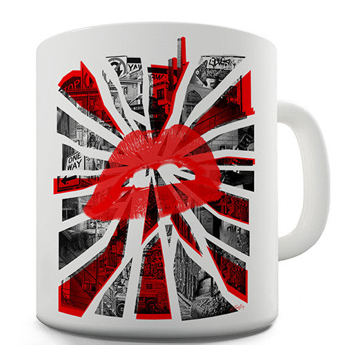 Urban City Lips Novelty Mug