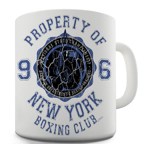 New York Boxing Club Novelty Mug