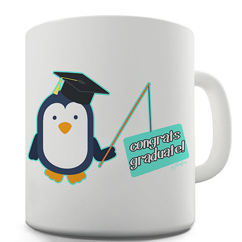 Penguin Congratulations Graduate! Novelty Mug