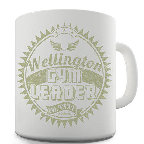 Gym Leader Wellington Novelty Mug