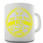 Japanese Gym Leader Yellow Personalised Mug